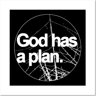 God has a Plan Classic Tee, Christian Shirt, Motivational Quote, Religious Design, Christian Apparel, Christian Merch, Inspirational Shirt, Christian Gift, Christian Shirt Posters and Art